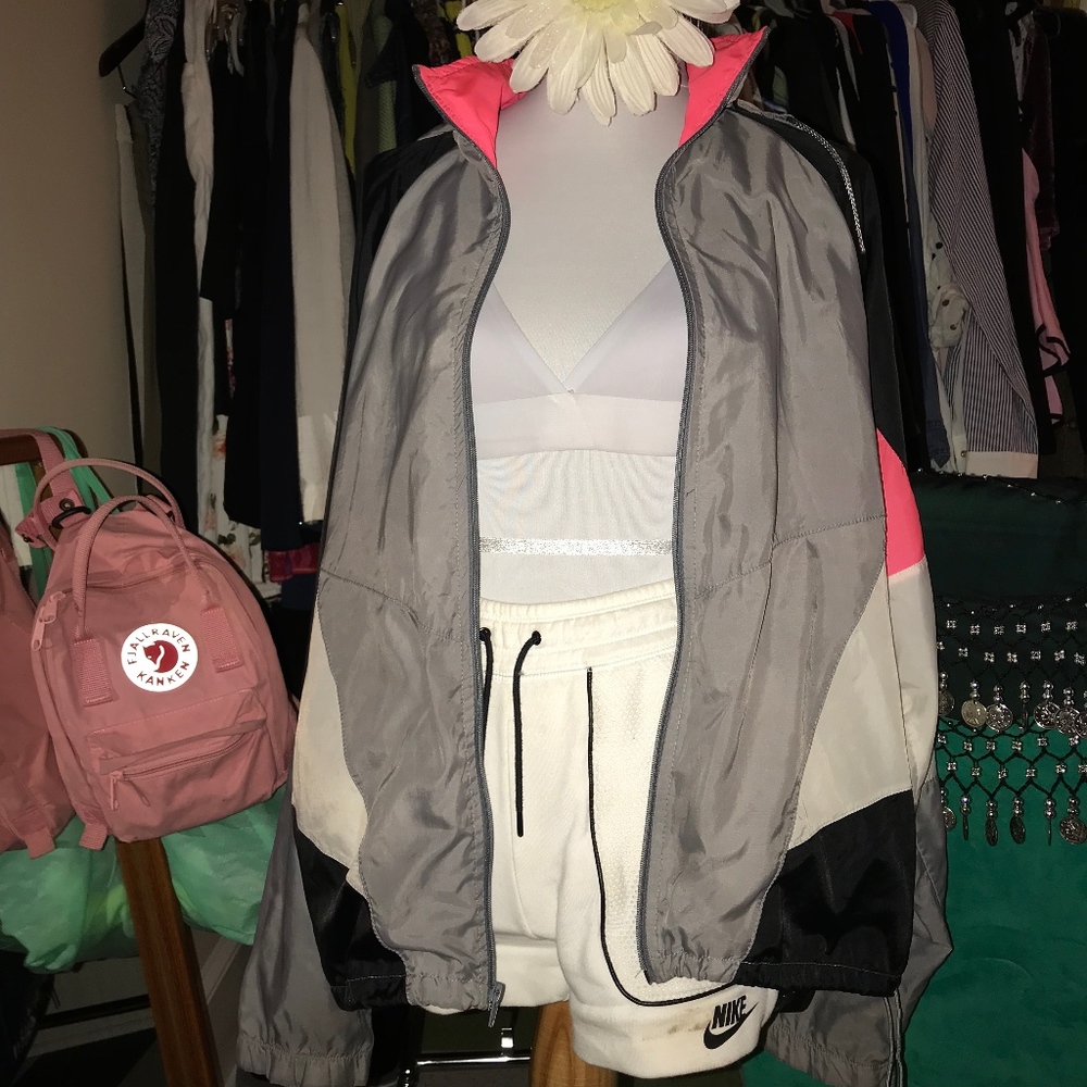 Pink Vintage Retro 90's Nike Jacket